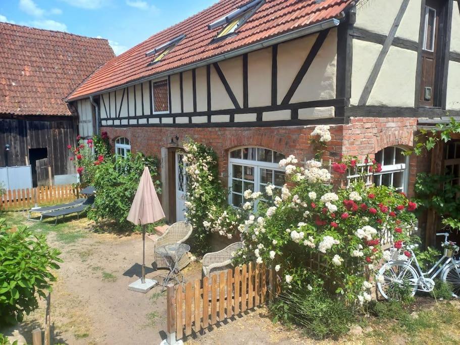 Romantisches Rosencottage Hofheim in Unterfranken 外观 照片